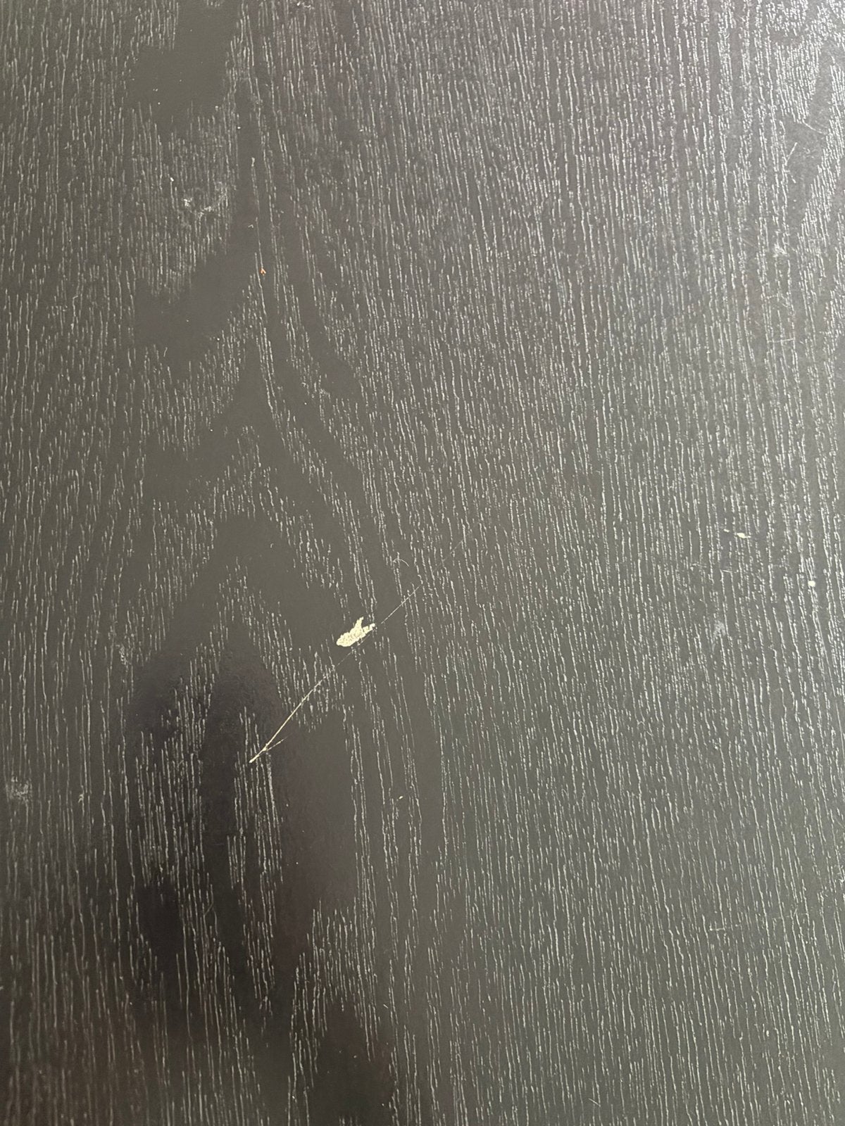 Foto 5 van Ronde zwart eiken eettafel 120cm