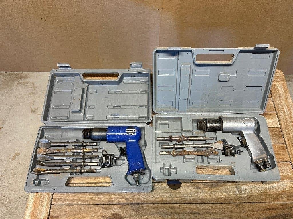 pneumatische hamer (luchtbeitel), Doe-het-zelf en Verbouw, Gereedschap | Handgereedschap, Ophalen, Gebruikt, Hamer, Overige merken