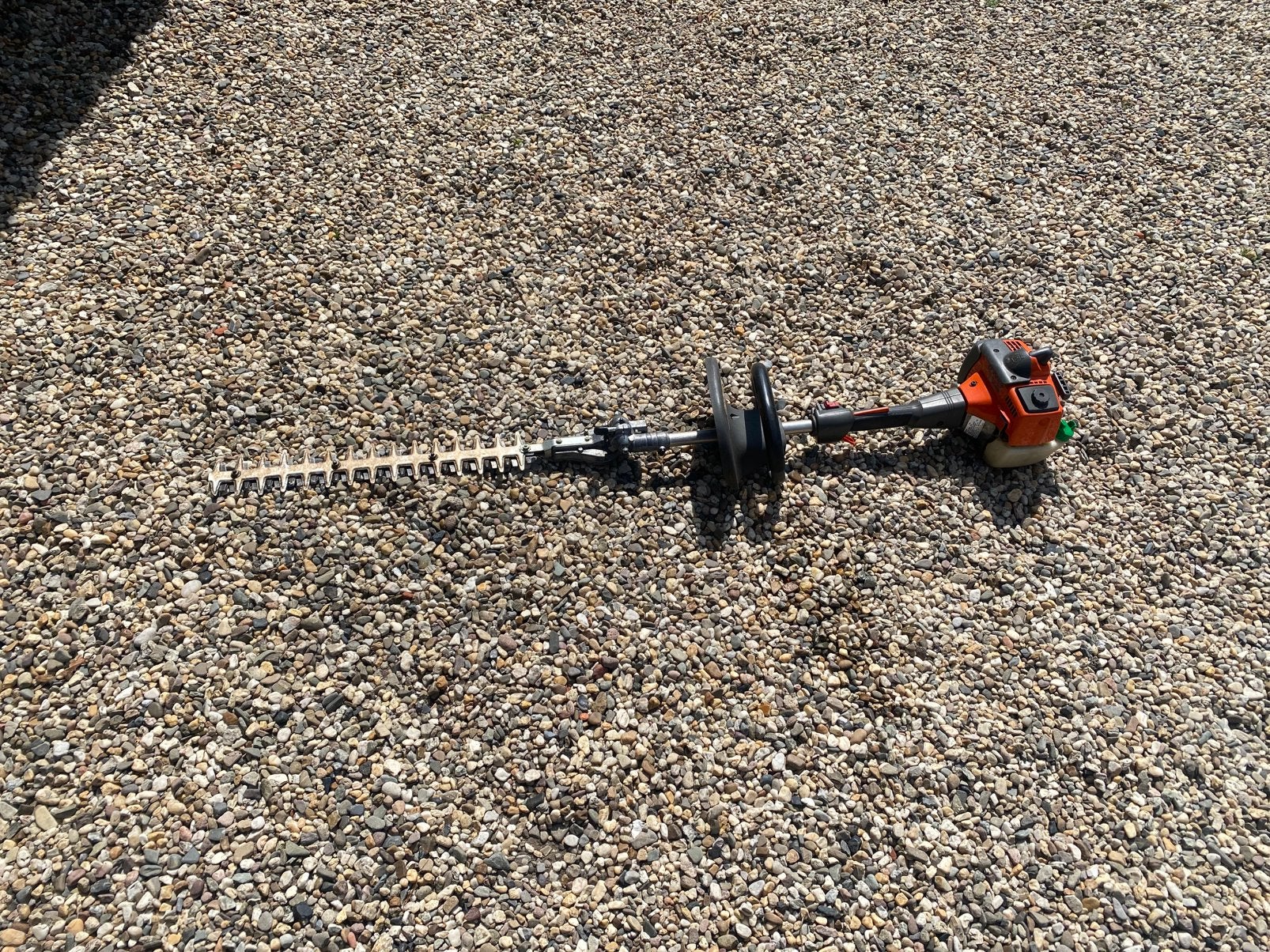Heggenschaar stokheggeschaar merk Husqvarna 325 HDA, Ophalen, Gebruikt, Benzine