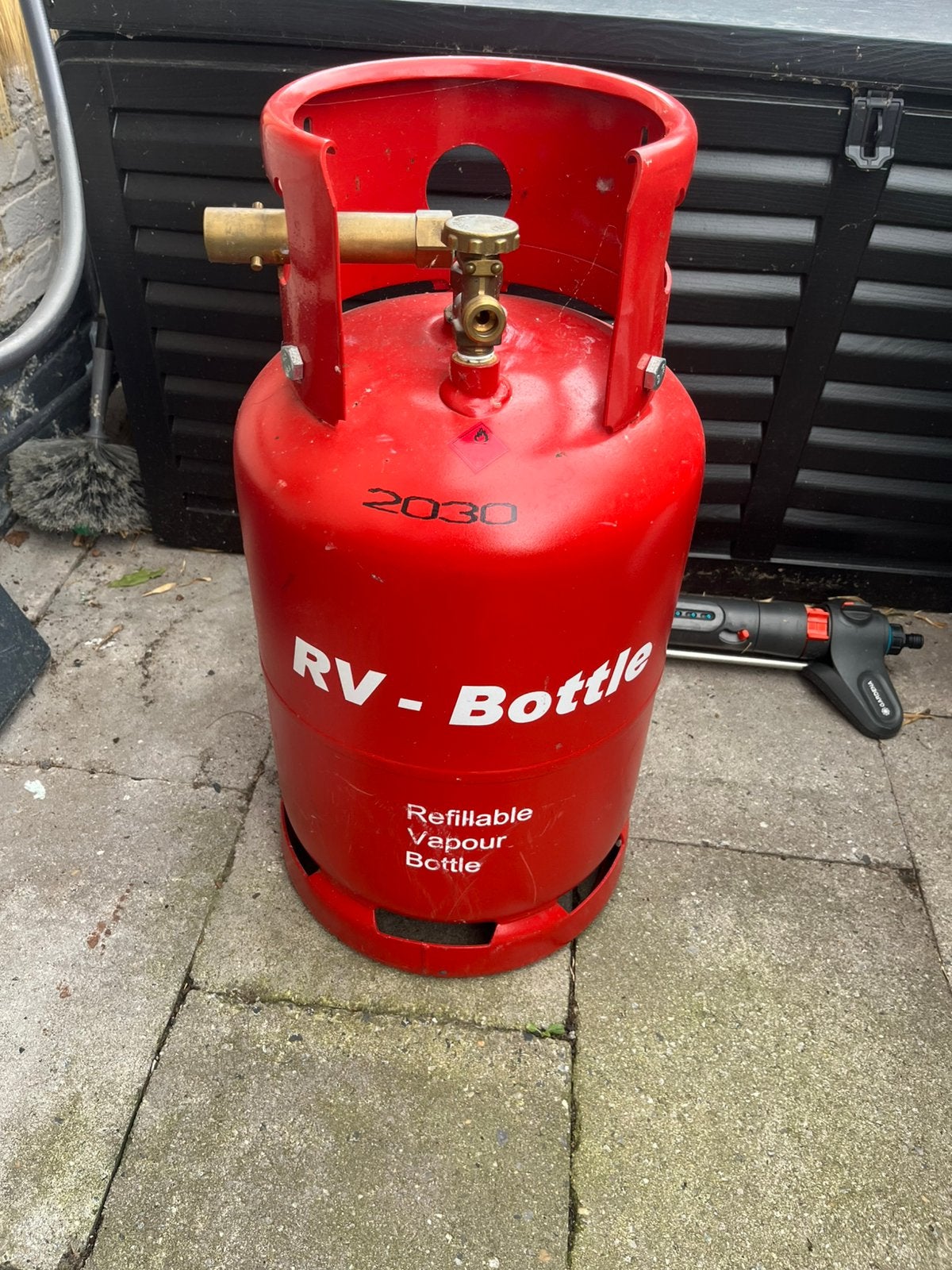 Rv bottle gasfles 10 kg LPG, Ophalen, Zo goed als nieuw