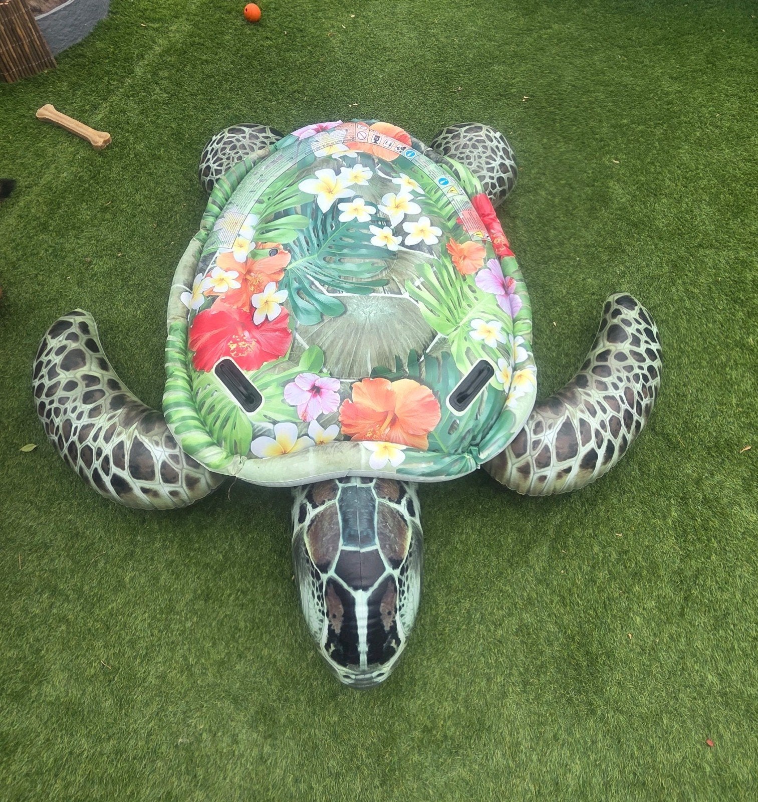 Opblaasbare schildpad, Ophalen