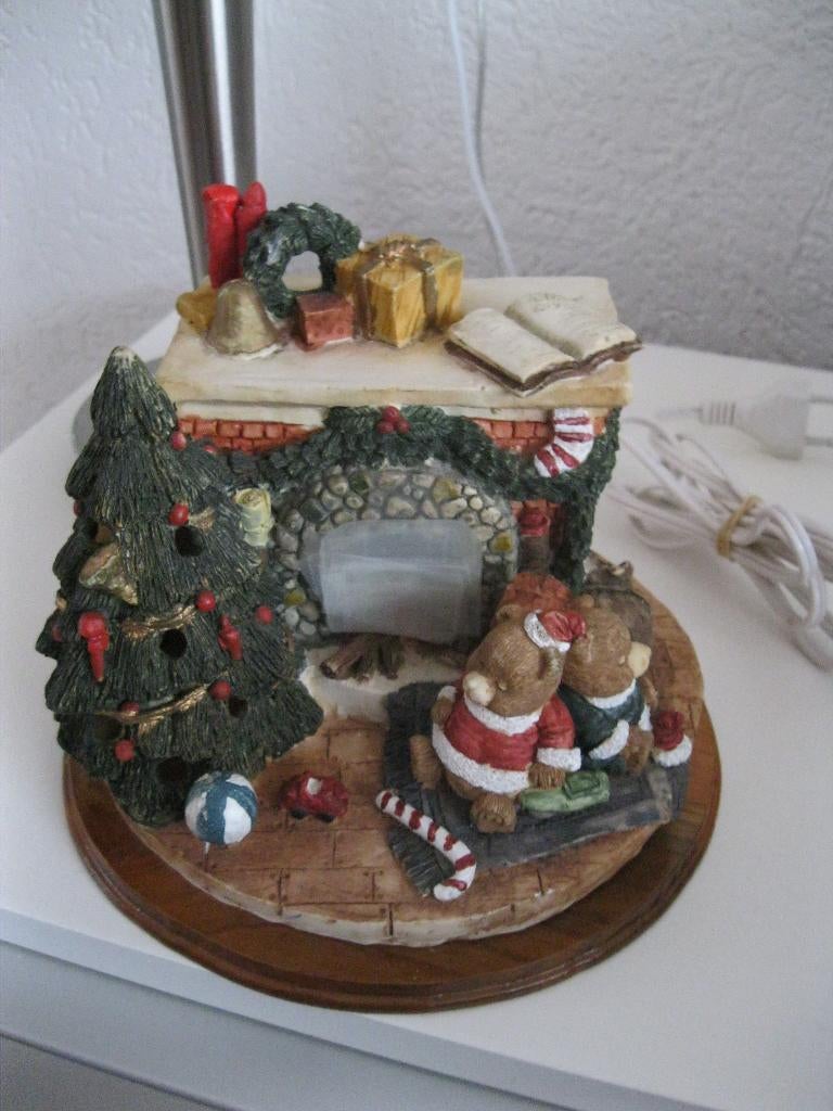Vintage kerstlampje jaren 70  Afmetimgen : 19 x 20 cm, Verzenden, Zo goed als nieuw