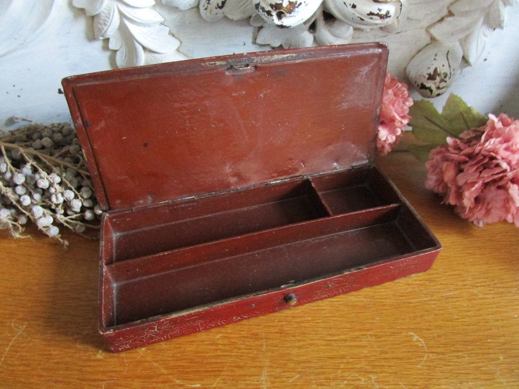2 oude pennendoosjes, Ophalen of Verzenden