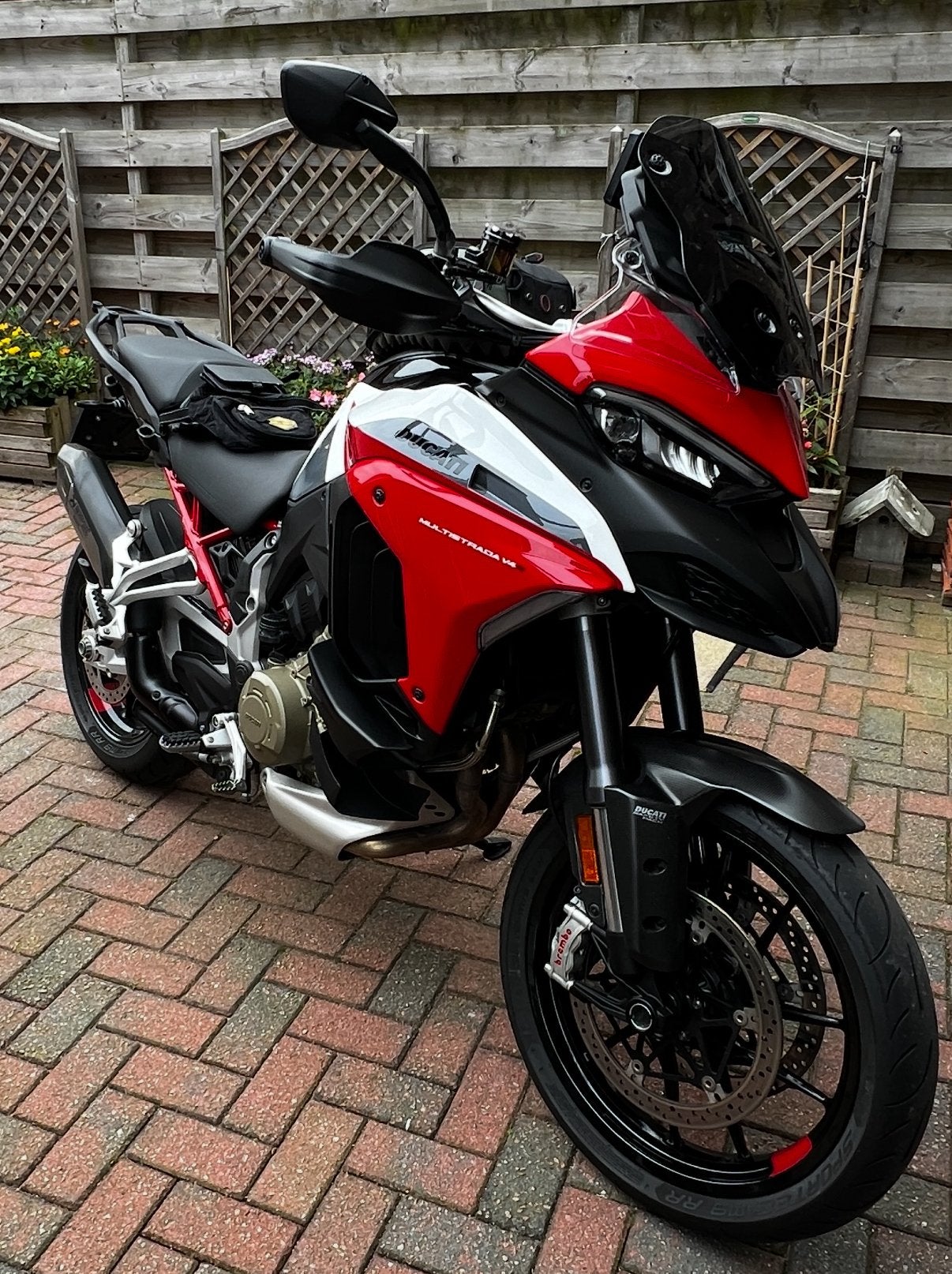 Ducati Multistra V4s Sport full Akra, Motoren, Onderdelen | Ducati, Ophalen, Gebruikt