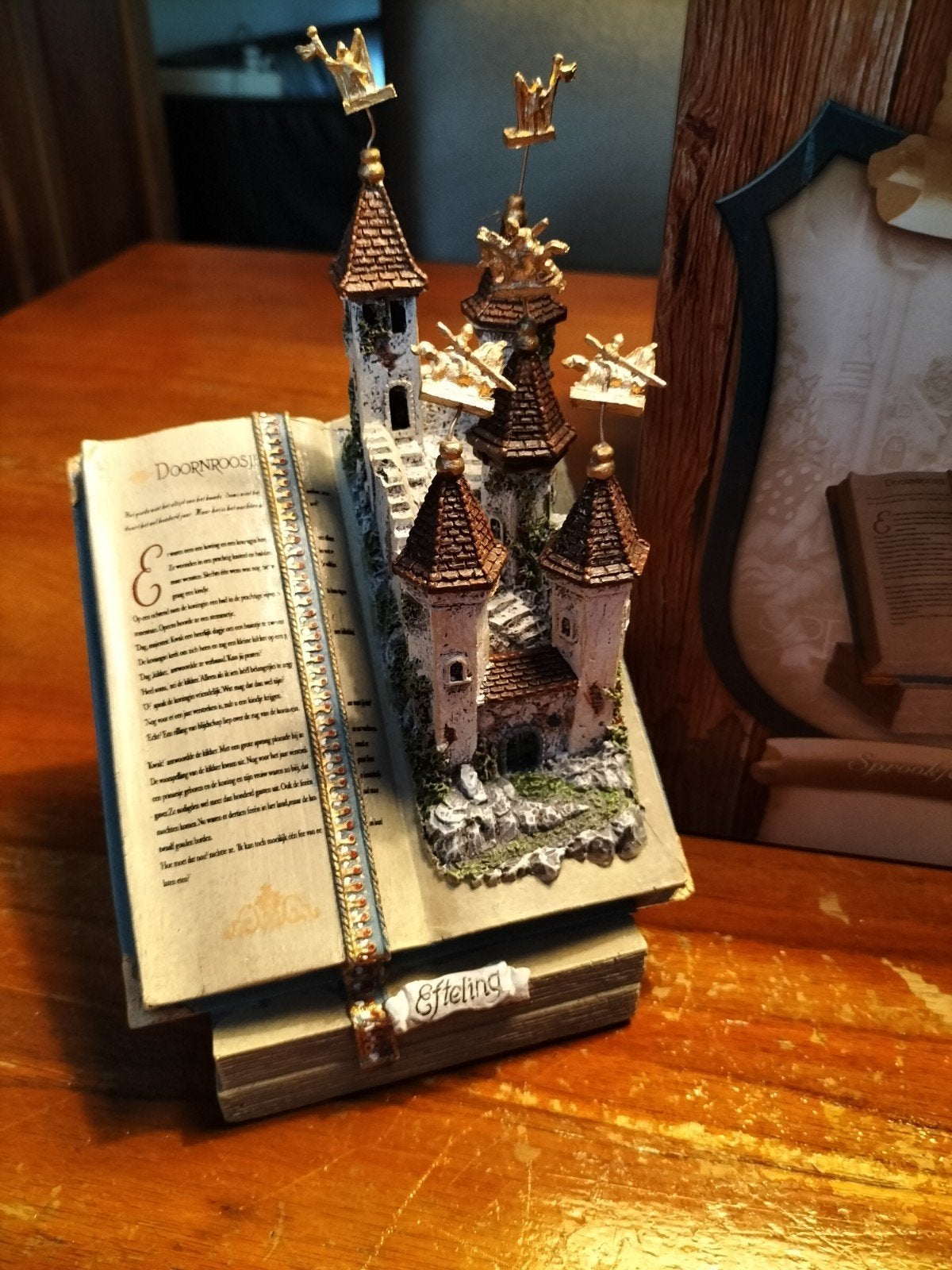 Efteling Sprookjesboek Doornroosje Beeldje met Doos, Verzamelen, Ophalen, Zo goed als nieuw, Beeldje of Poppetje