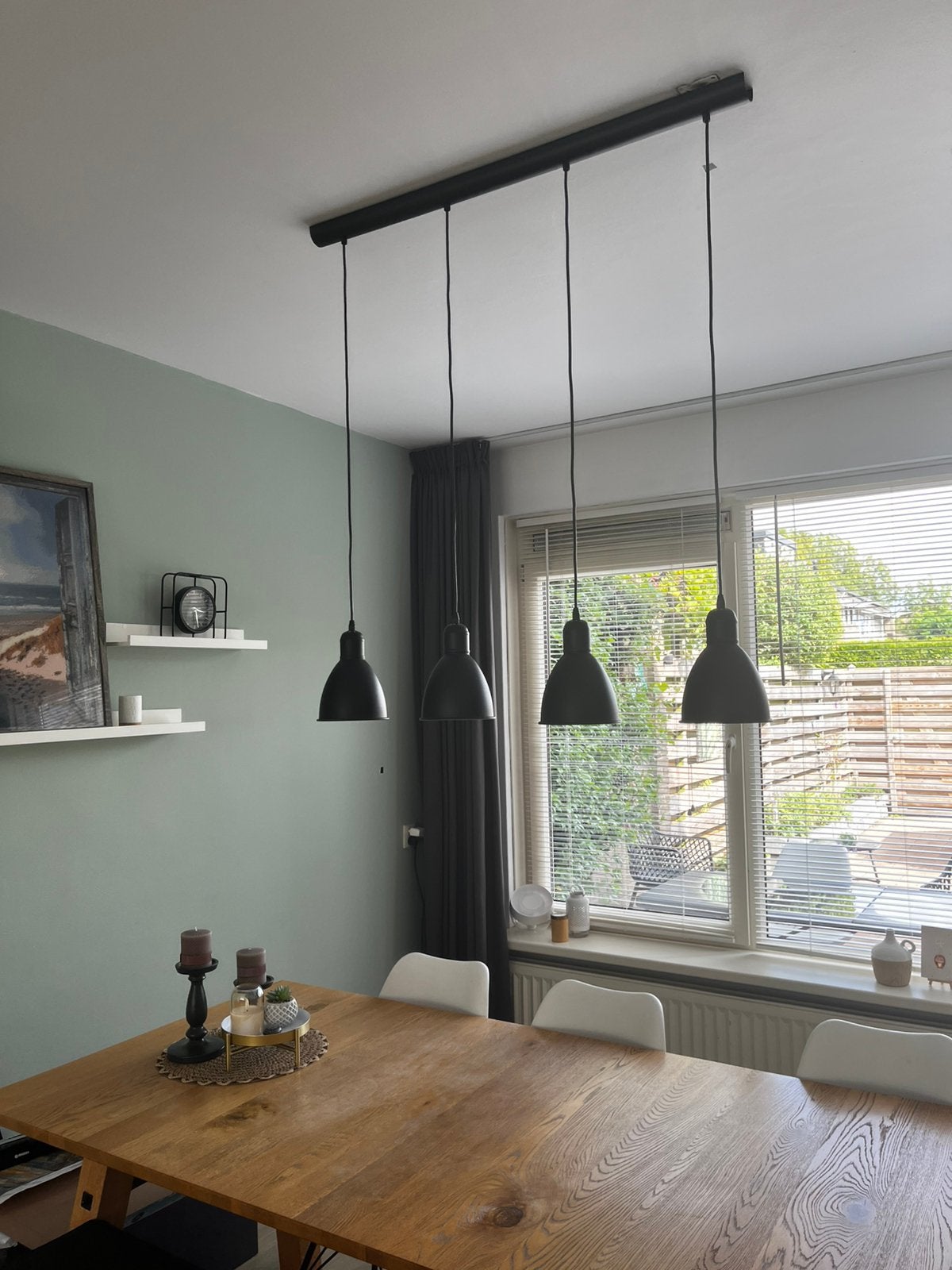 Hanglamp, Ophalen, Gebruikt, Metaal, E27 (groot)