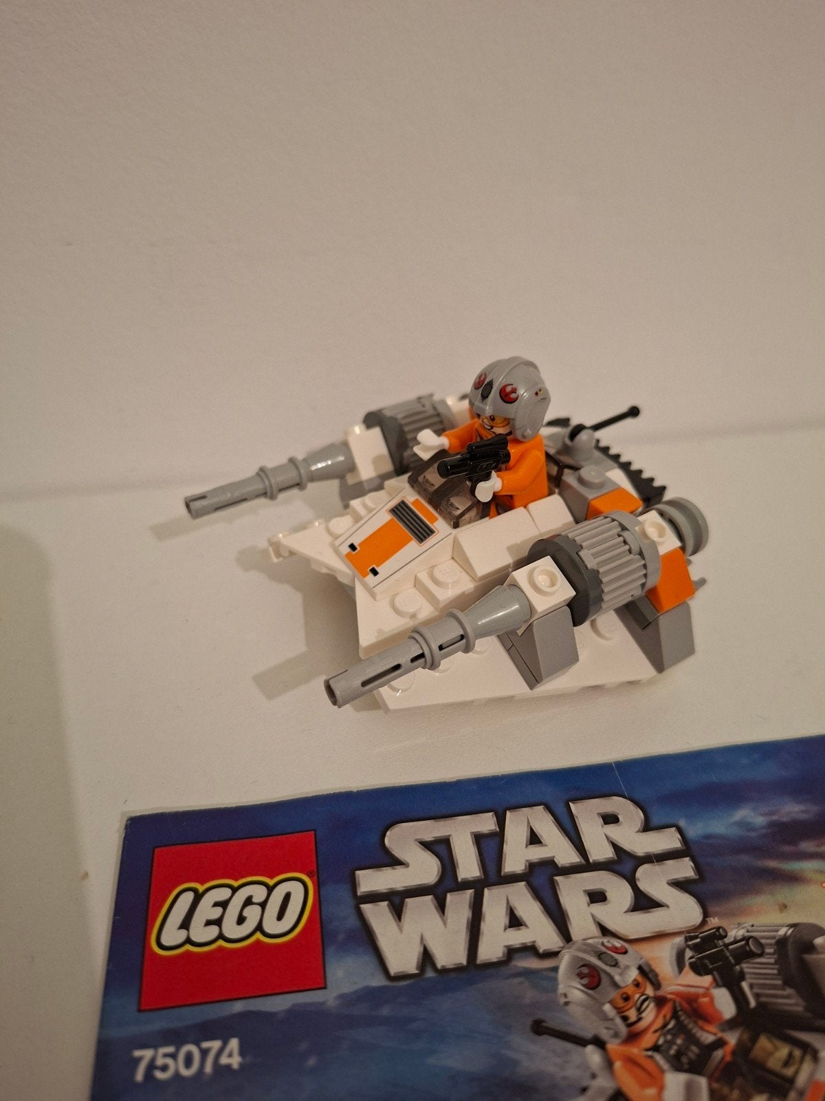 Lego star wars snowspeeder 75074 compleet met boekje, Star Wars, Lego, Ophalen of Verzenden, Zo goed als nieuw