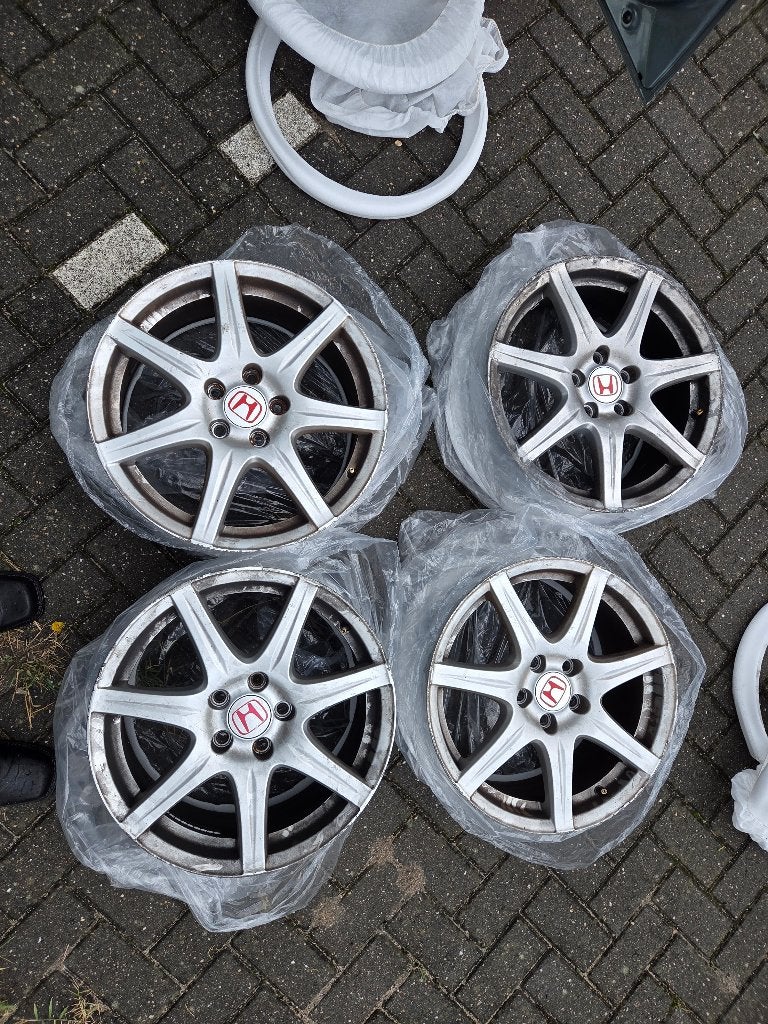 Honda FN2 type R VELGEN 18 inch, Ophalen, 18 inch, Gebruikt, Velg(en)