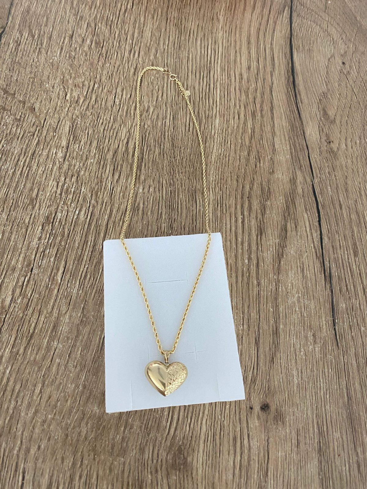 14 karaat gouden ketting met hanger 585 goud, Sieraden, Tassen en Uiterlijk, Kettingen, Nieuw, Goud, Goud, Ophalen of Verzenden