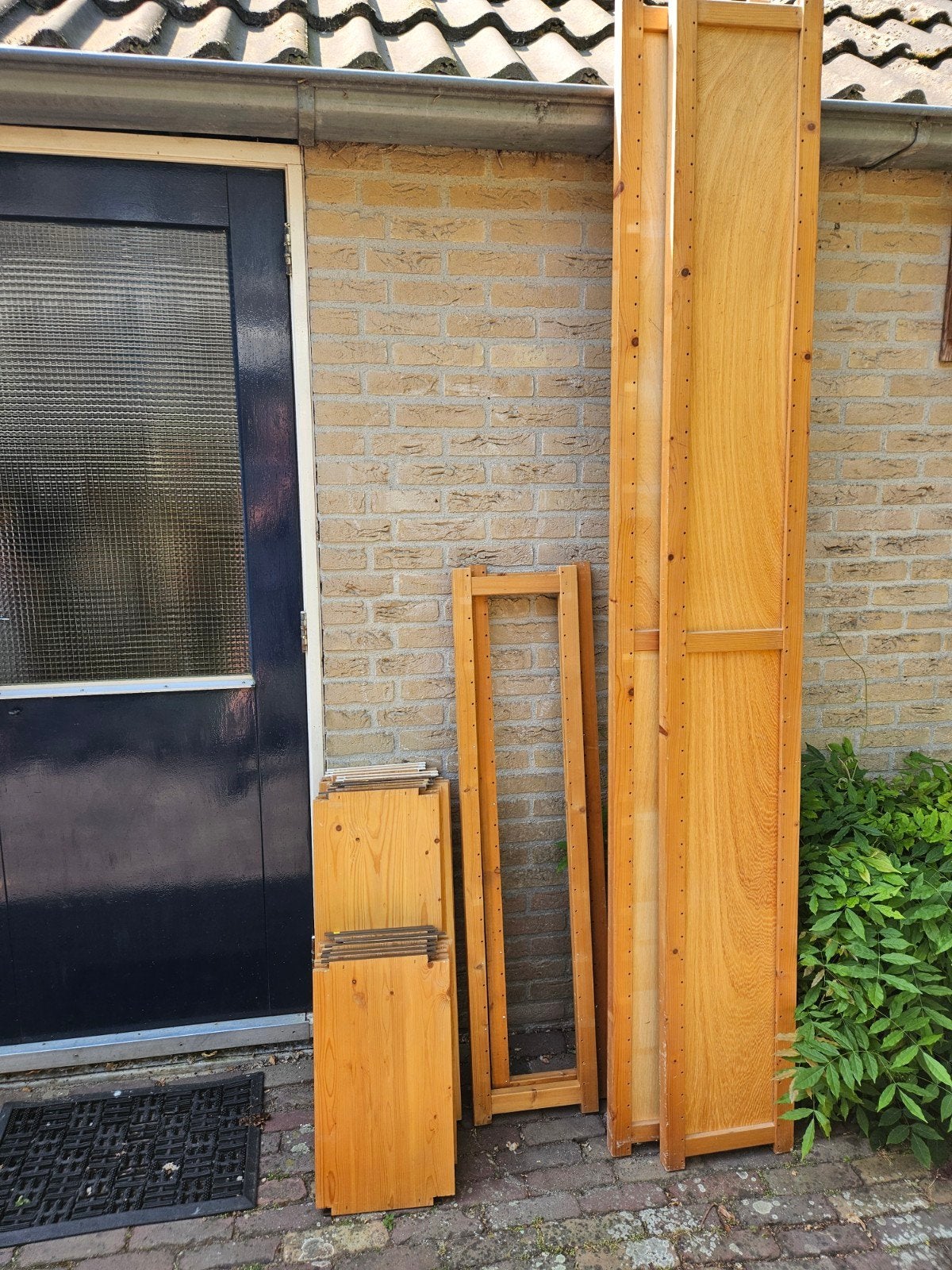 Twee lundia kasten, Ophalen, Gebruikt