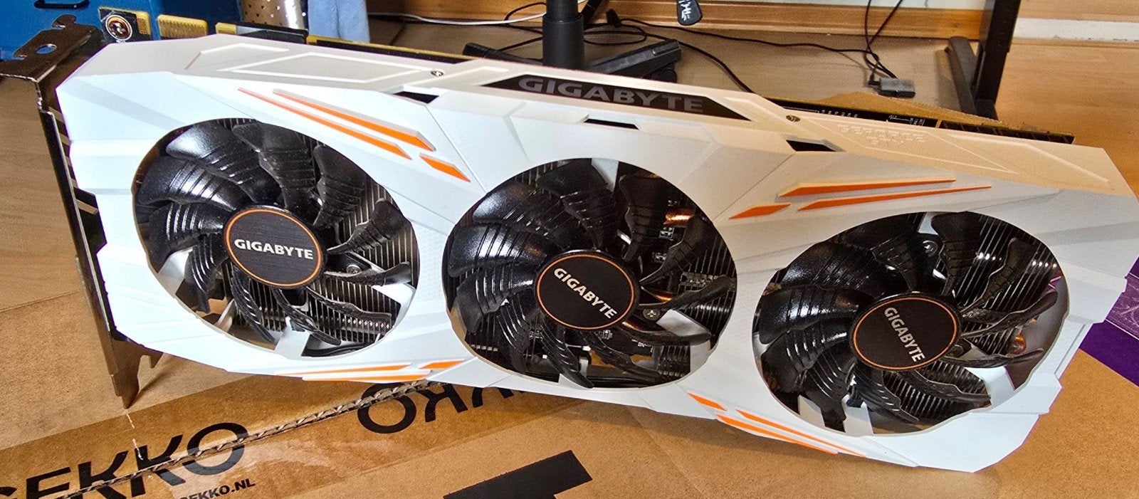 Gigabyte GeForce GTX 1080 Ti Gaming OC 11G Videokaart, Computers en Software, Videokaarten, PCI-Express 3, HDMI, Ophalen of Verzenden