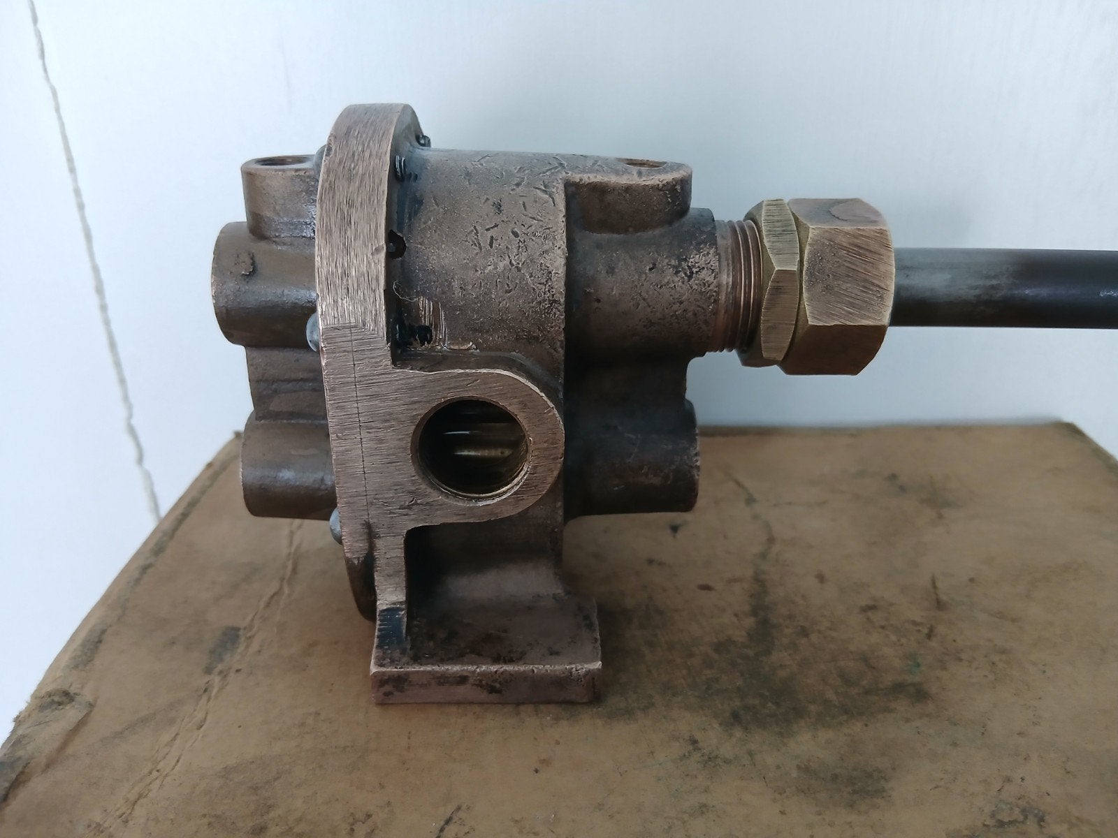 Bronzen pomp koelwaterpomp nieuw opduwer stationaire motor, Ophalen of Verzenden, Nieuw, Motor en Techniek