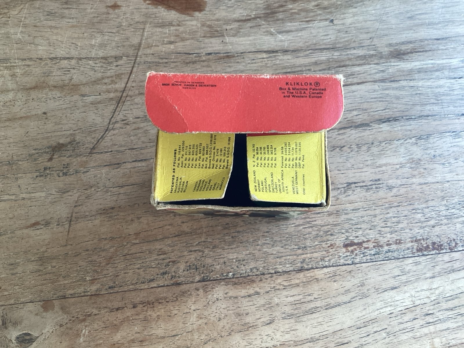 Vintage Lego doosje 230 met 6 verschillende bomen, Verzamelen, Speelgoed, Ophalen of Verzenden, Gebruikt