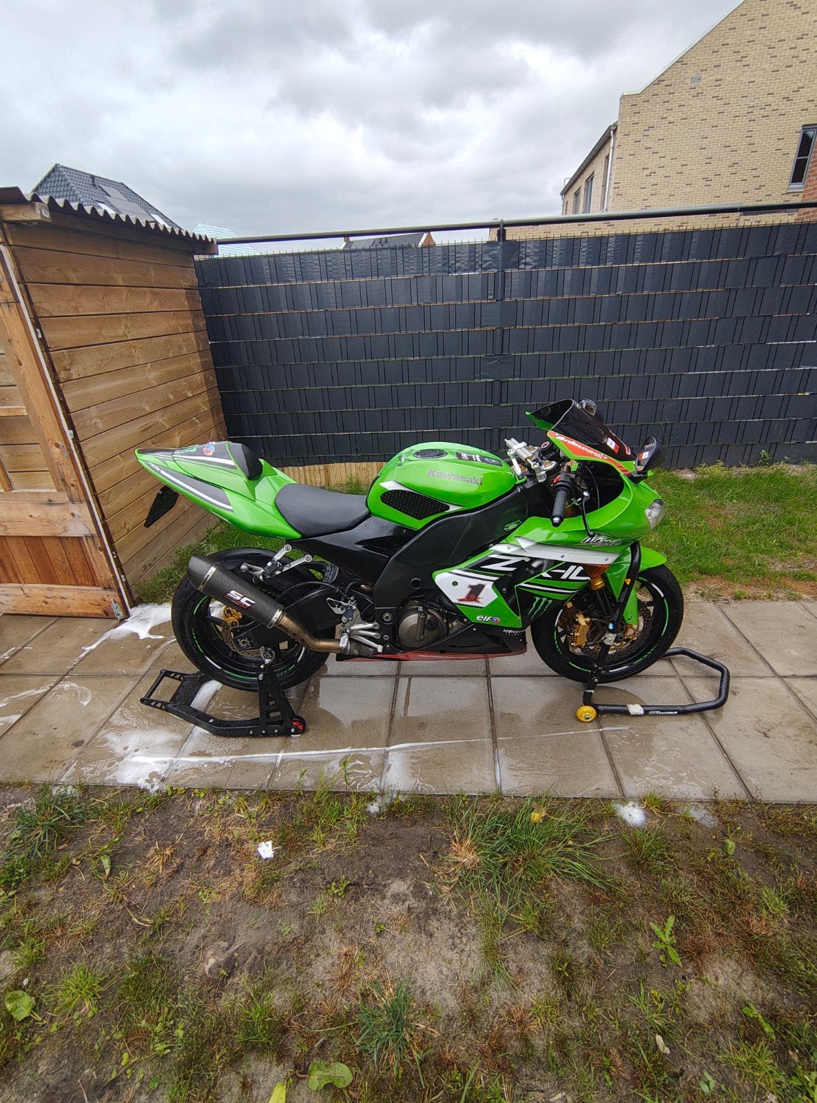 kawasaki ZX10R 2004 SC-Project, Quickshifter, Motoren, Sportuitlaat, Occasion, 4 cilinders, Motorrijbewijs A
