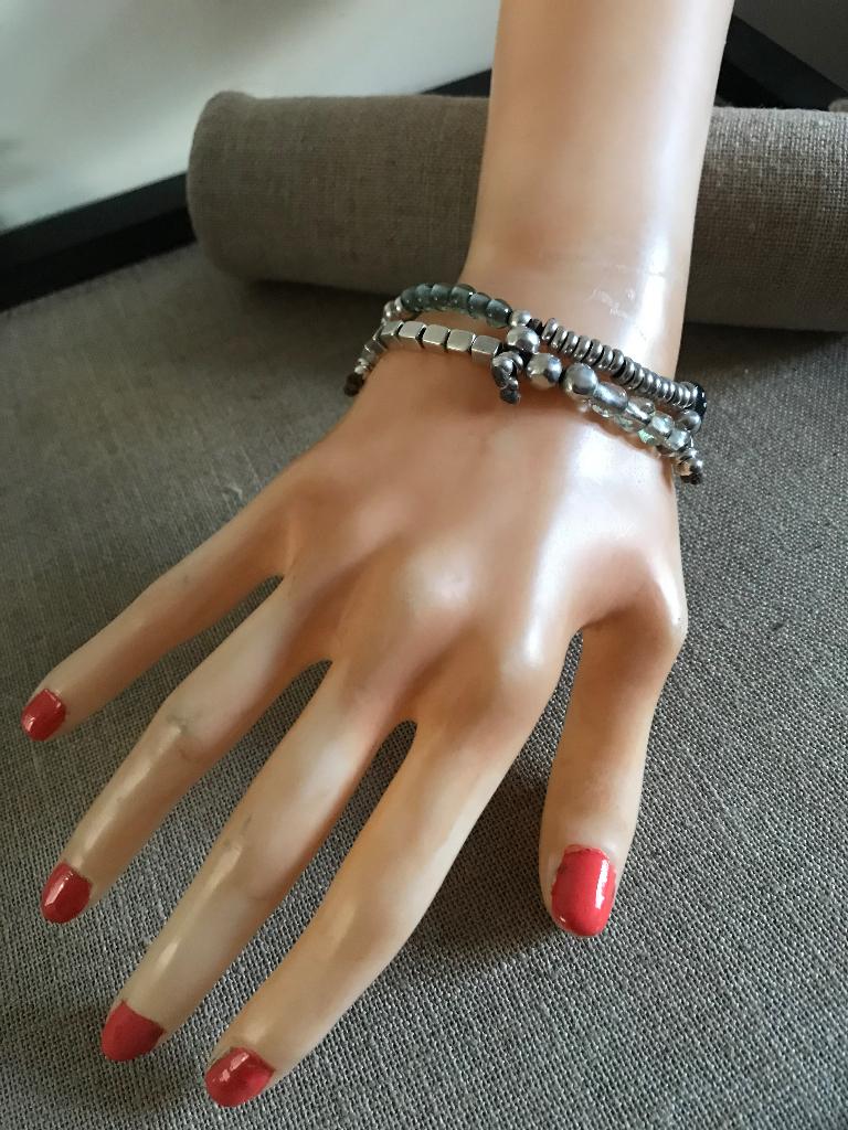 Uno de 50 armband (173) Kanication, Sieraden, Tassen en Uiterlijk, Armbanden, Nieuw, Overige materialen, Zilver, Met bedels of kralen
