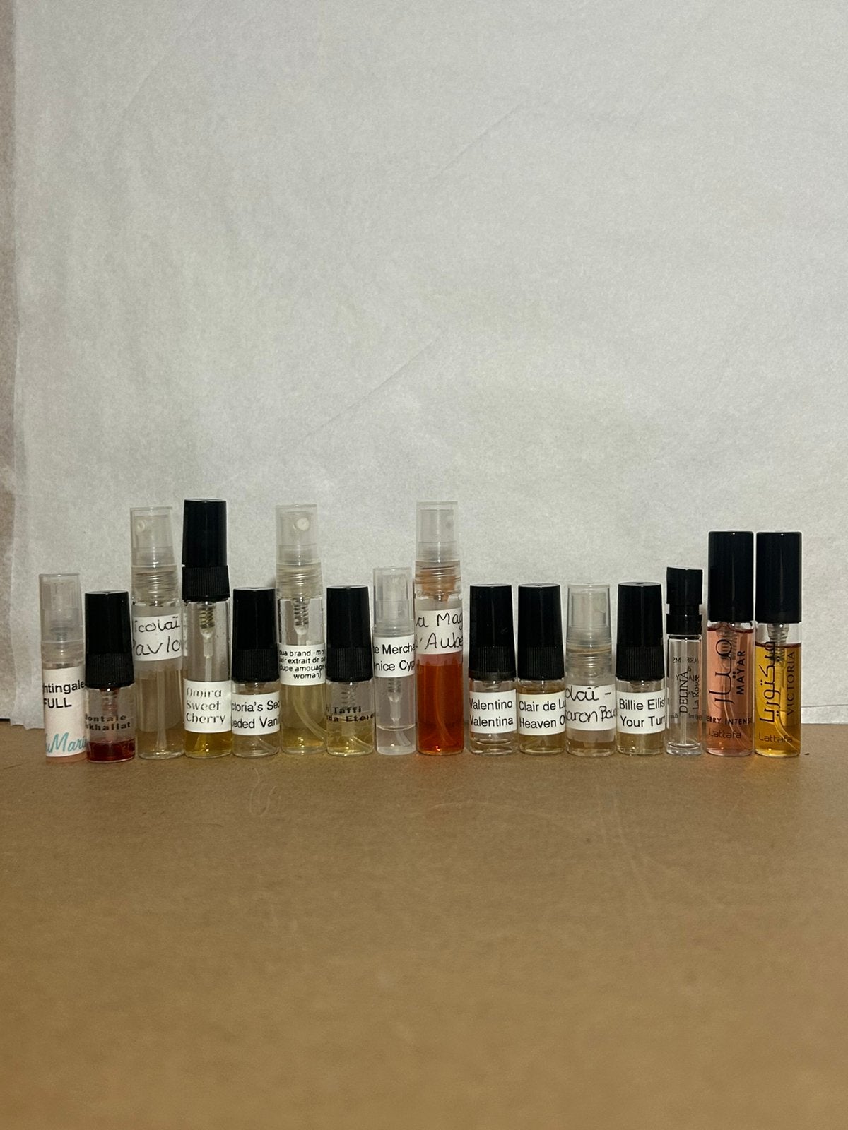 Lot 16 samples ~ designer & niche, Ophalen of Verzenden, Gebruikt