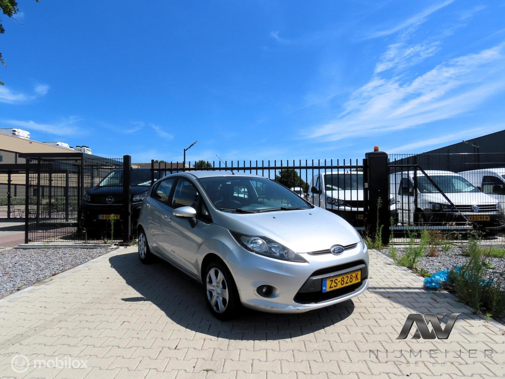 Ford Fiesta 1.4 TDCI NW DISTRIBUTIE l AIRCO, Auto's, Voorwielaandrijving, Stof, Gebruikt, 4 cilinders