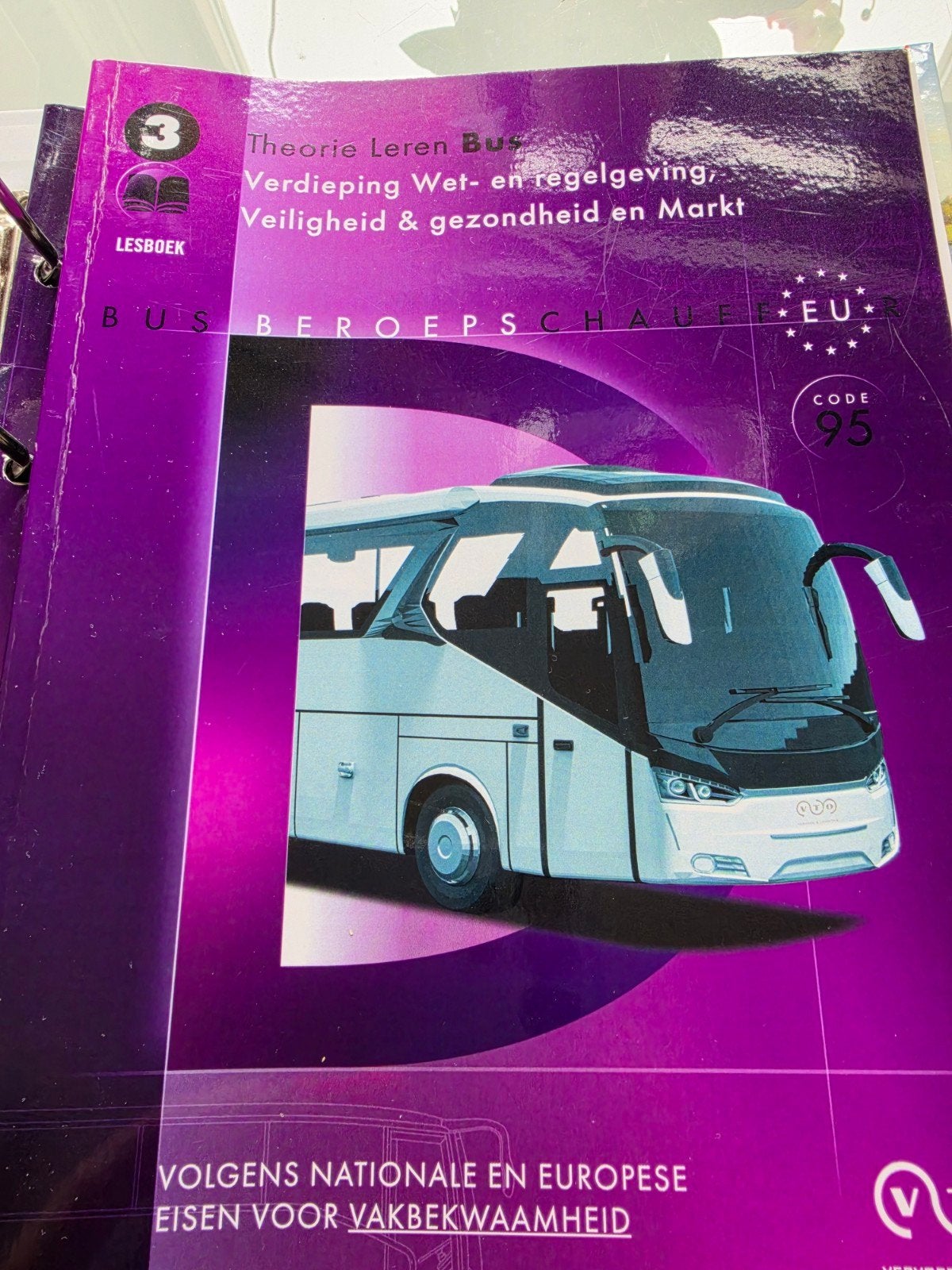 VTO Theorie Leren Bus - Basiskwalificatie Bus Code 95, Boeken, Studieboeken en Cursussen, Ophalen of Verzenden, Zo goed als nieuw