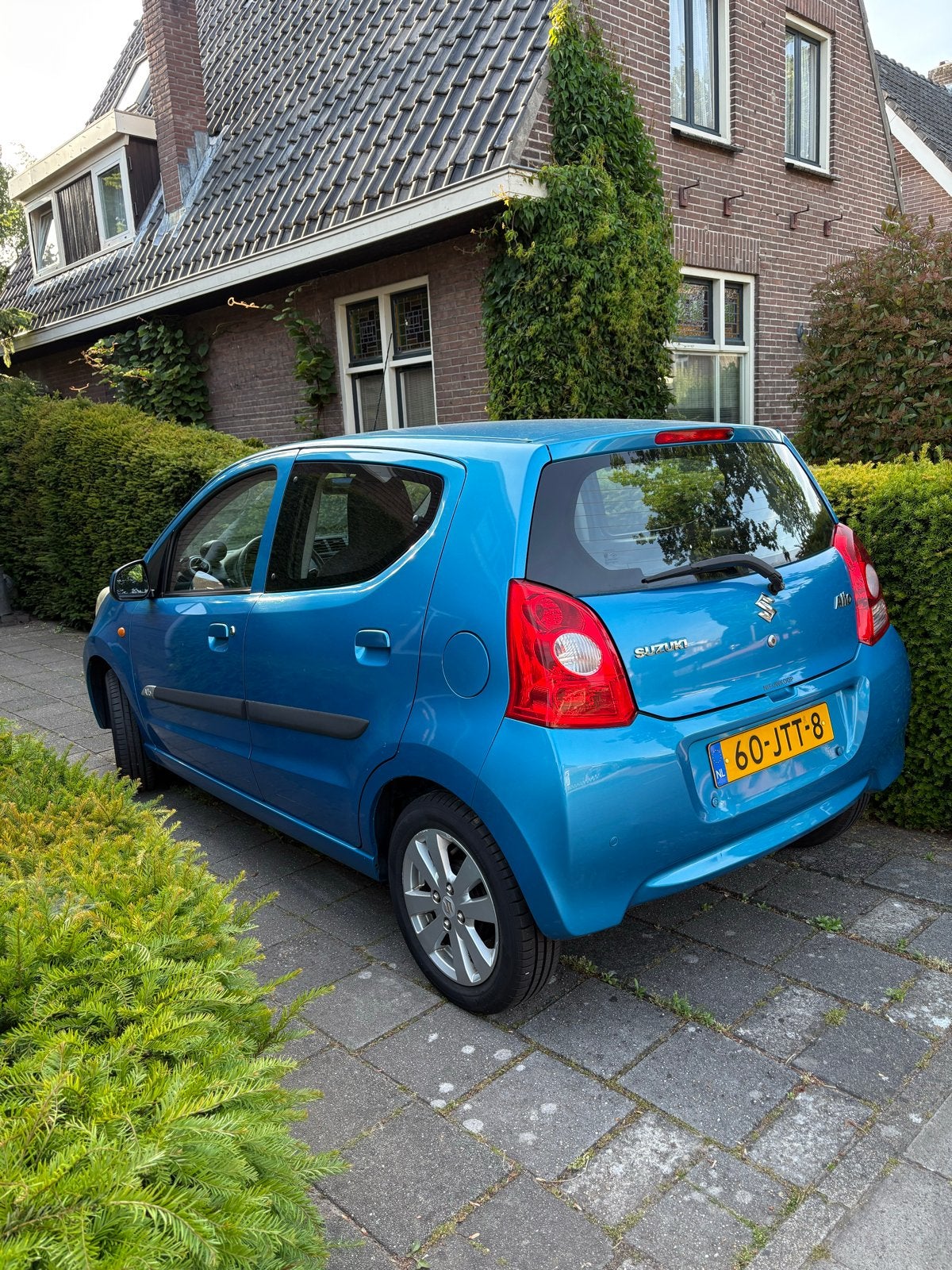 Suzuki Alto 1.0 2009 Blauw, Auto's, Voorwielaandrijving, 200 kg, Origineel Nederlands, Handgeschakeld