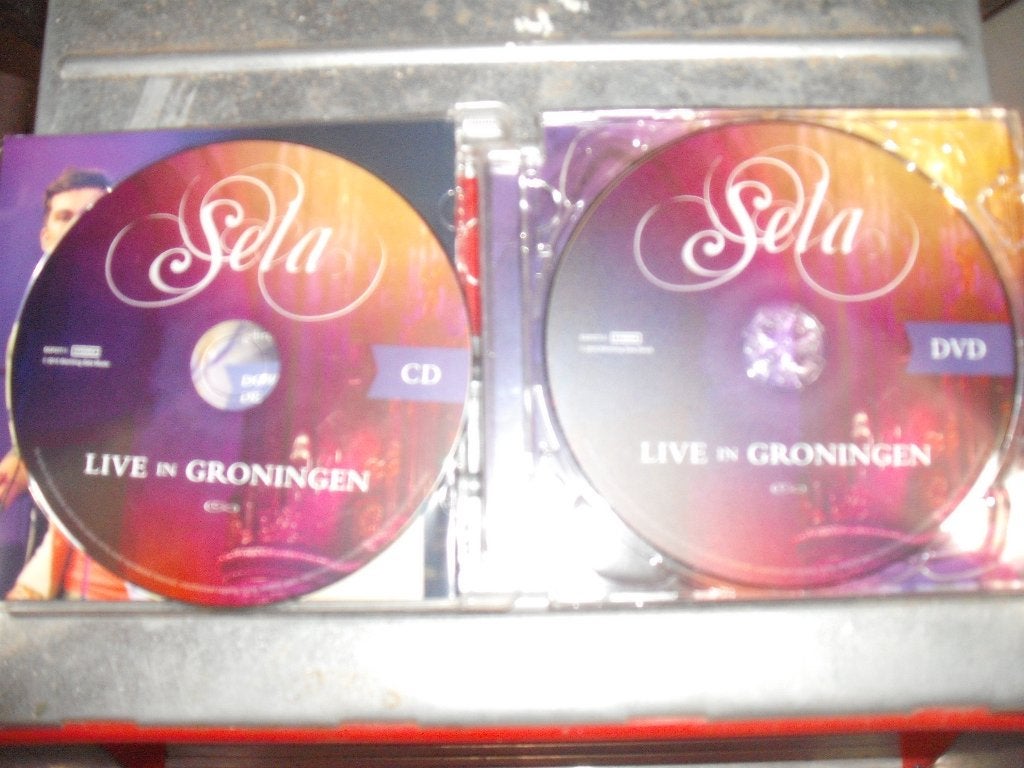Sela - Live in Groningen - CD + DVD in 1 box, Ophalen, Gospel, Gebruikt, Boxset