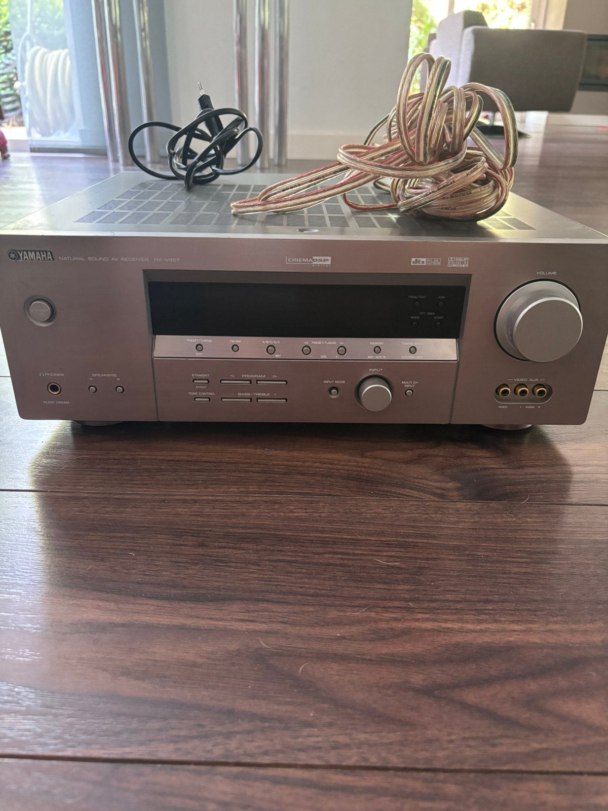 Yamaha RX-V457 Natural Sound 6.1 AV Receiver getest en werkt, Audio, Tv en Foto, Versterkers en Receivers, Ophalen, Yamaha, Zo goed als nieuw