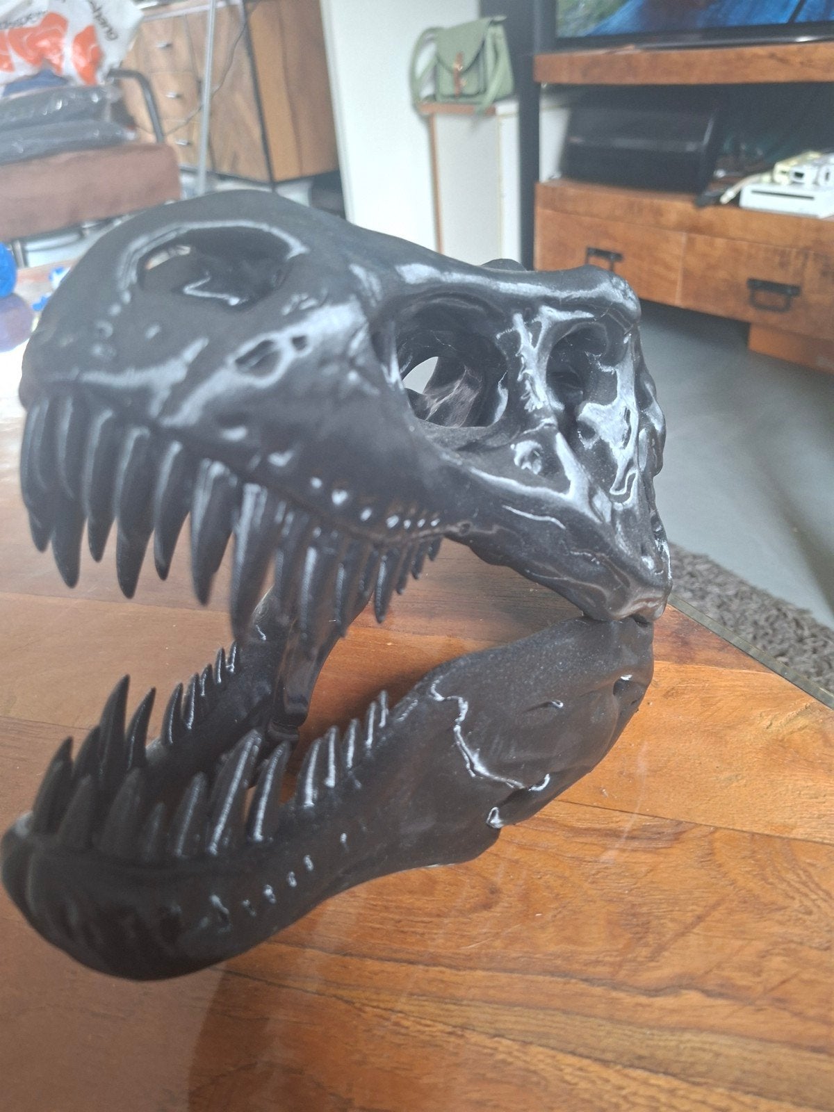 3d printer dino hoofd, Ophalen