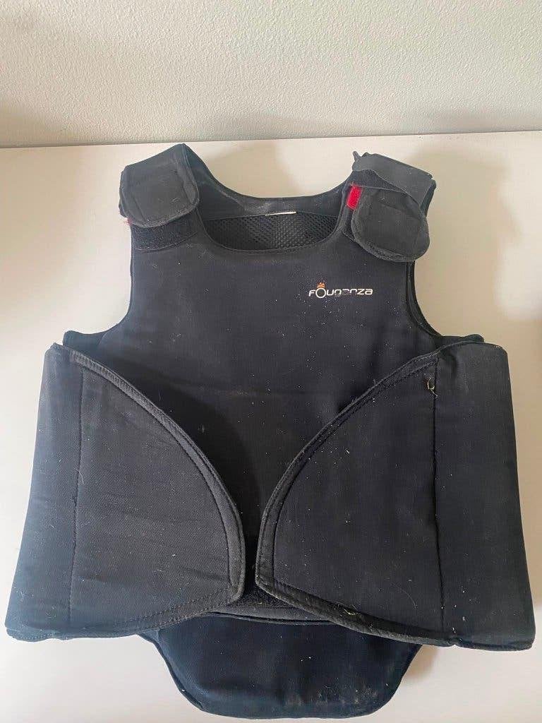 bodyprotector, Gebruikt, Kinderen, Fouganza, Ophalen of Verzenden