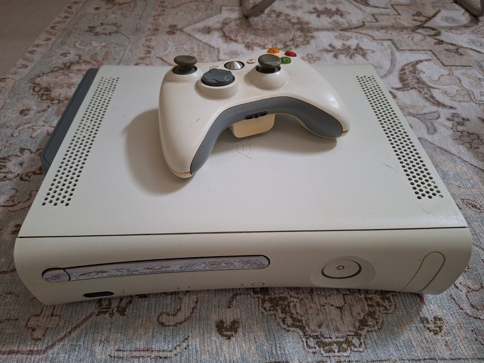 Xbox 360 met controller, Spelcomputers en Games, Ophalen, Gebruikt, 60 GB, 360 Arcade of Core