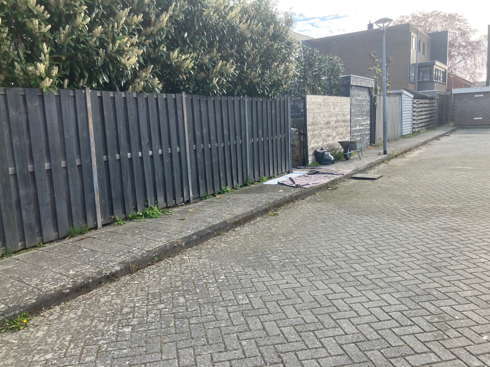 Tuinhekken schermen leveren &aanbrengen imaten en vormen, Ophalen of Verzenden, Zo goed als nieuw, IJzer, Tuinhek