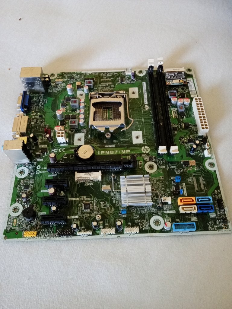 HP IPM87-MP, Ophalen, DDR3, Zo goed als nieuw, Micro-ATX