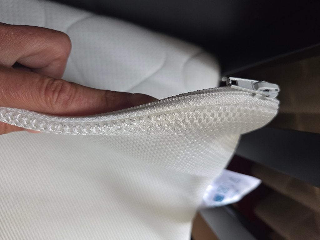 Airgosafe topper 60x120, Kinderen en Baby's, Babywiegjes en Ledikanten, Ophalen of Verzenden, Zo goed als nieuw, Ledikant