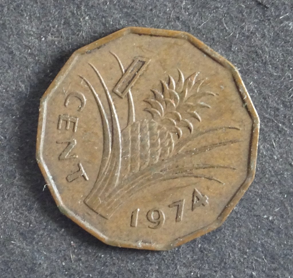 Munten Swaziland, Postzegels en Munten, Ophalen of Verzenden, Overige landen