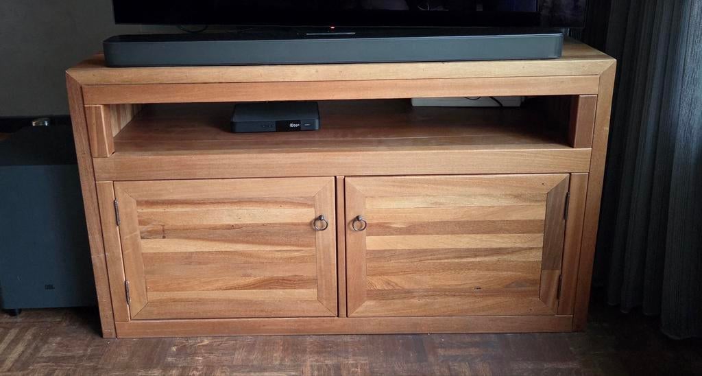 Tv meubel (zelf gemaakt), Huis en Inrichting, Ophalen of Verzenden, 25 tot 50 cm, 100 tot 150 cm, Minder dan 100 cm
