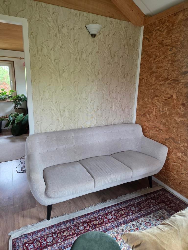 Beige bank 180cm, Huis en Inrichting, Banken | Bankstellen, Ophalen, 150 tot 200 cm, Tweepersoons, 75 tot 100 cm