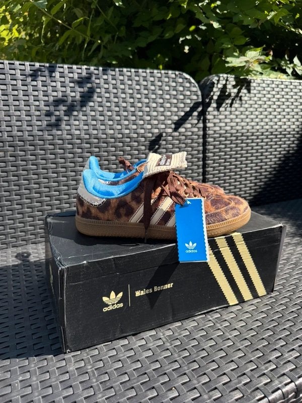Adidas Samba Wales Bonner Leopard Maat 38 Nieuw, Bruin, Nieuw, Ophalen of Verzenden, Sneakers of Gympen