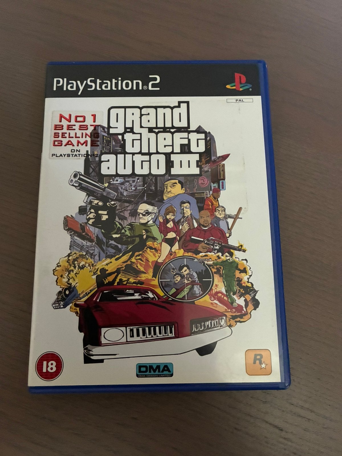 Grand Theft Auto 3 GTA3 PS2, Spelcomputers en Games, Games | Sony PlayStation 2, 1 speler, Ophalen, Zo goed als nieuw, Vanaf 18 jaar