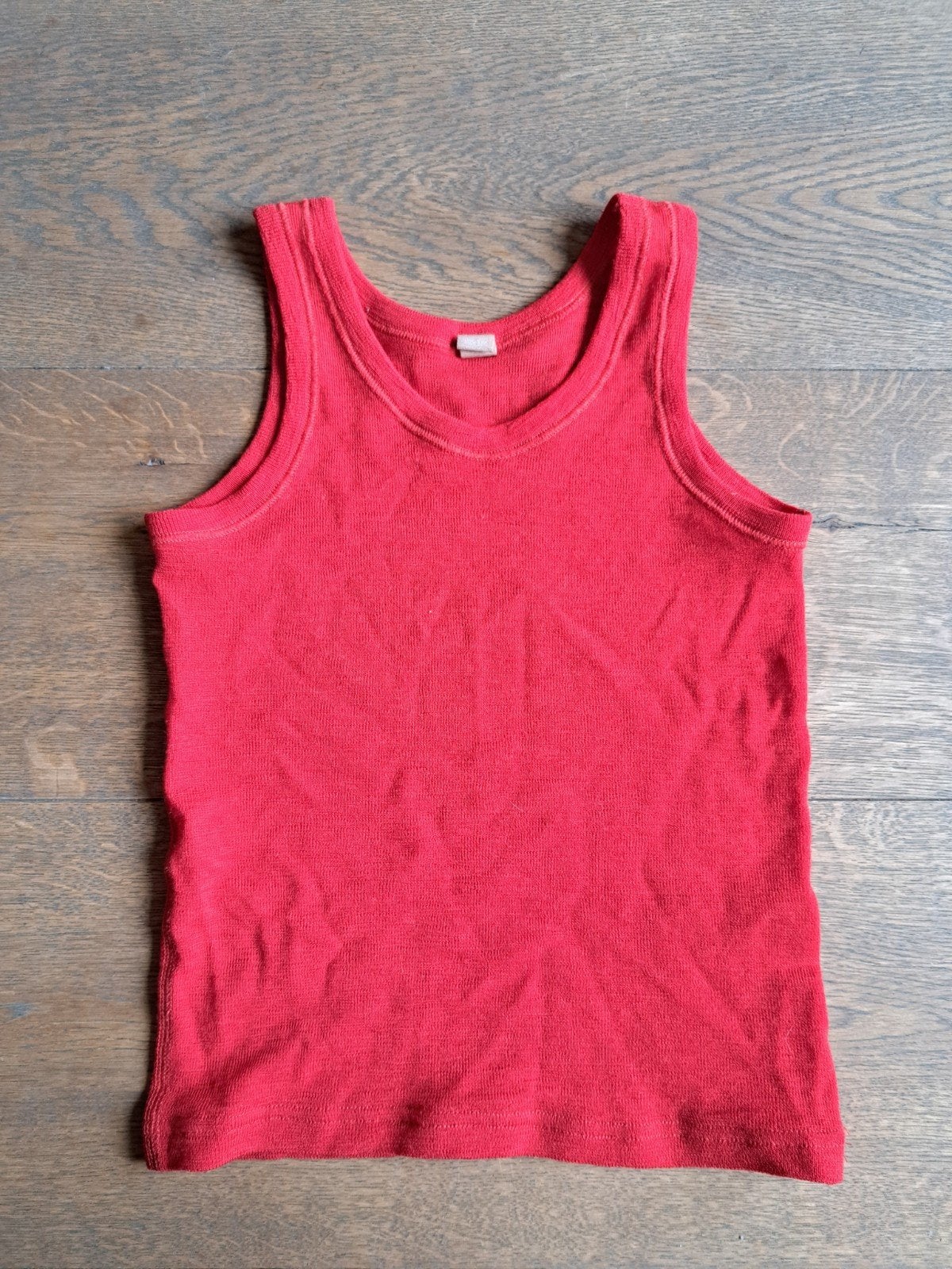 Dilling hemdje 100% wol maat 110/116 en 122/18, Nacht- of Onderkleding, Gebruikt, Jongen of Meisje, Ophalen of Verzenden