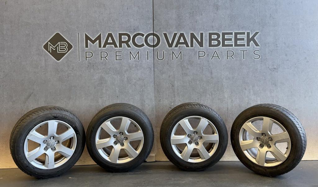 17 Inch Audi A6 C7 winter wielen set, Auto-onderdelen, Gebruikt, -, -, Banden en Velgen