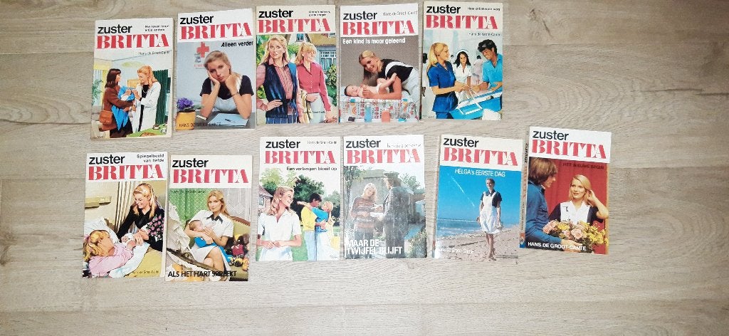 Zuster Britta serie- Hans de Groot Cante 11 delen, Boeken, Gelezen, Ophalen of Verzenden, Nederland, Hans de Groot Cante
