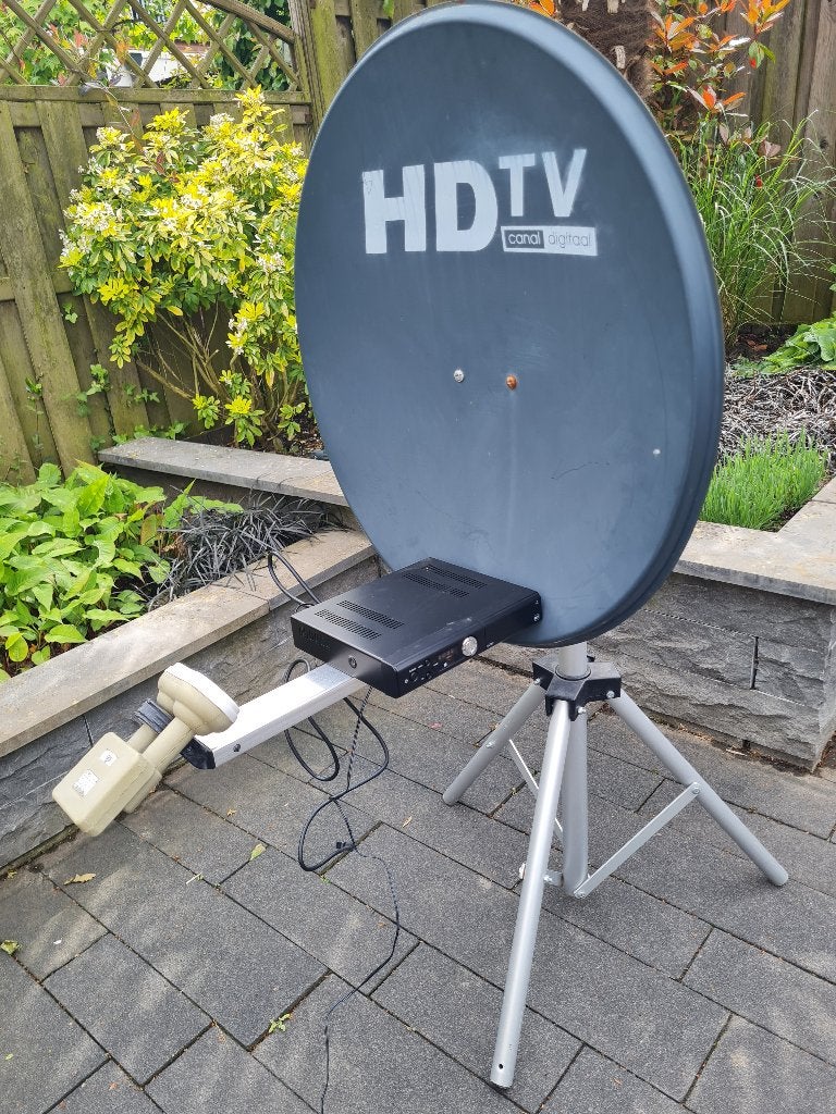 Schotelantenne Canal digitaal, Caravans en Kamperen, Ophalen, Gebruikt