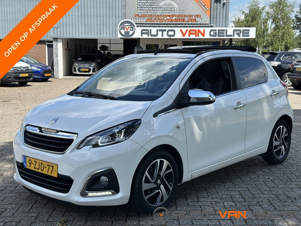 Peugeot 108 1.0 e-VTi Cabrio*Navi*NAP*5DRS*KEYLESS*MultiMedi, Auto's, Voorwielaandrijving, Euro 5, Stof, Gebruikt