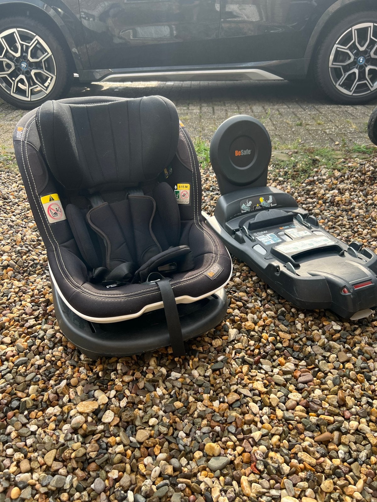BeSafe iZi Modular i-Size kinderstoel met base, Kinderen en Baby's, Autostoeltjes, Gebruikt, 0 t/m 18 kg, Verstelbare rugleuning