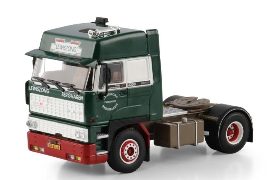 WSI DAF 3300 SPACE CAB - LEWISZONG TRANSPORT, Hobby en Vrije tijd, Modelauto's | 1:50, Nieuw, Bus of Vrachtwagen, Wsi, Ophalen of Verzenden