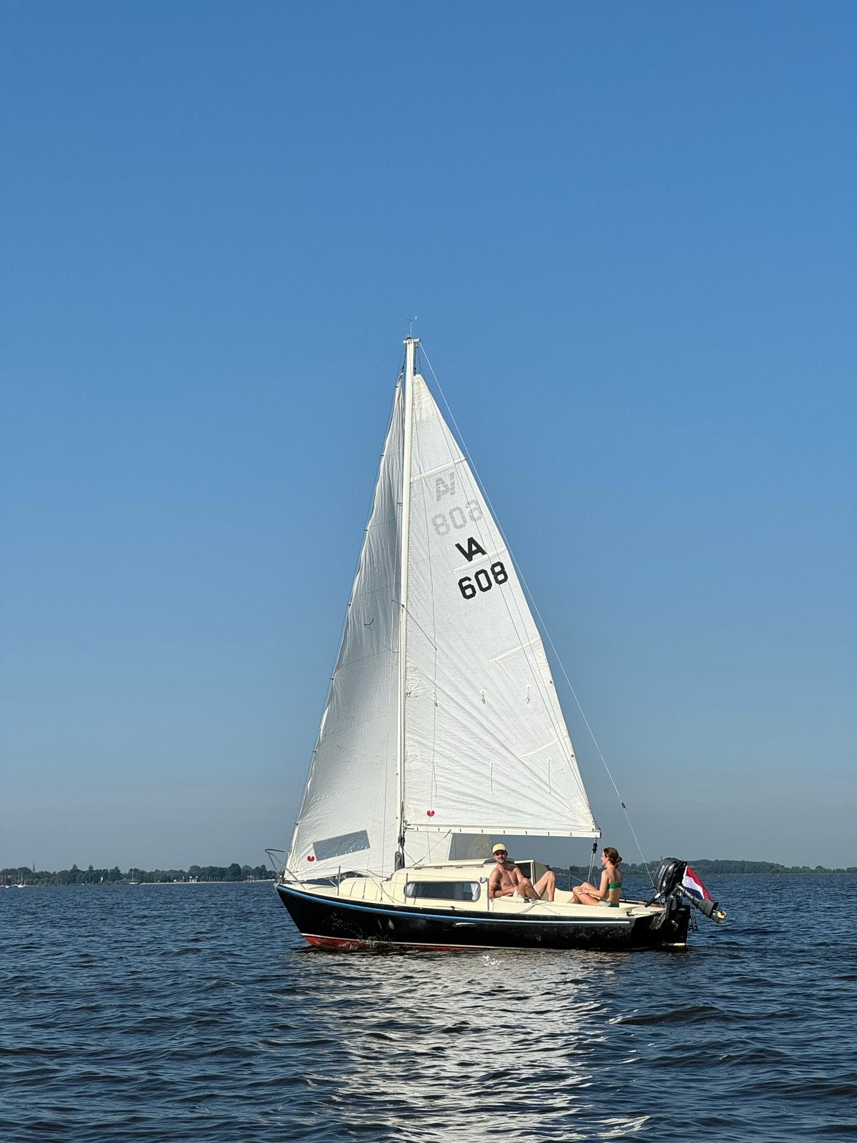 Zeilboot Dehler varianta K4 incl Yamaha 4pk buitenboordmotor, Watersport en Boten, Kajuitzeilboten en Zeiljachten, Gebruikt, Kleine kruiser