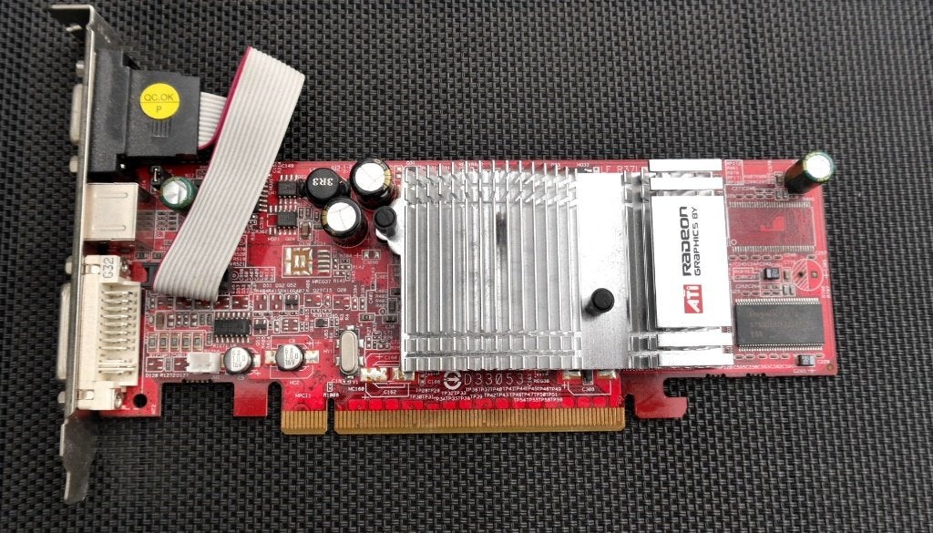 ATI Radeon X1050 128MB, Computers en Software, Gebruikt, Ophalen of Verzenden, Tv-Out, AMD