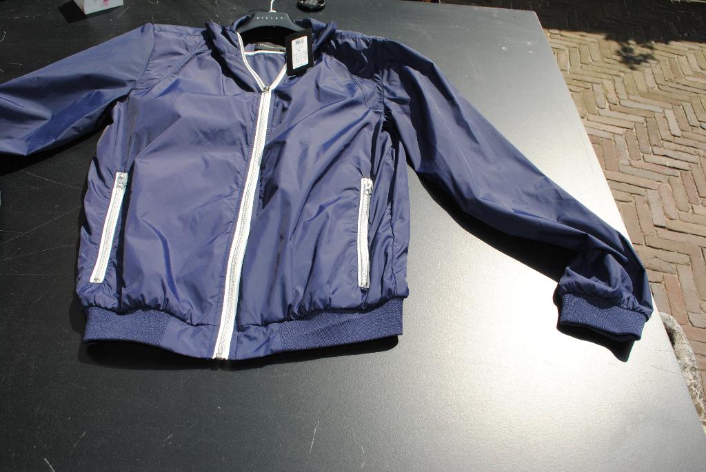 Soepele jas flight jacket merk mimimum is nieuw (69,-) mt S, Blauw, Minimum, Nieuw, Ophalen of Verzenden