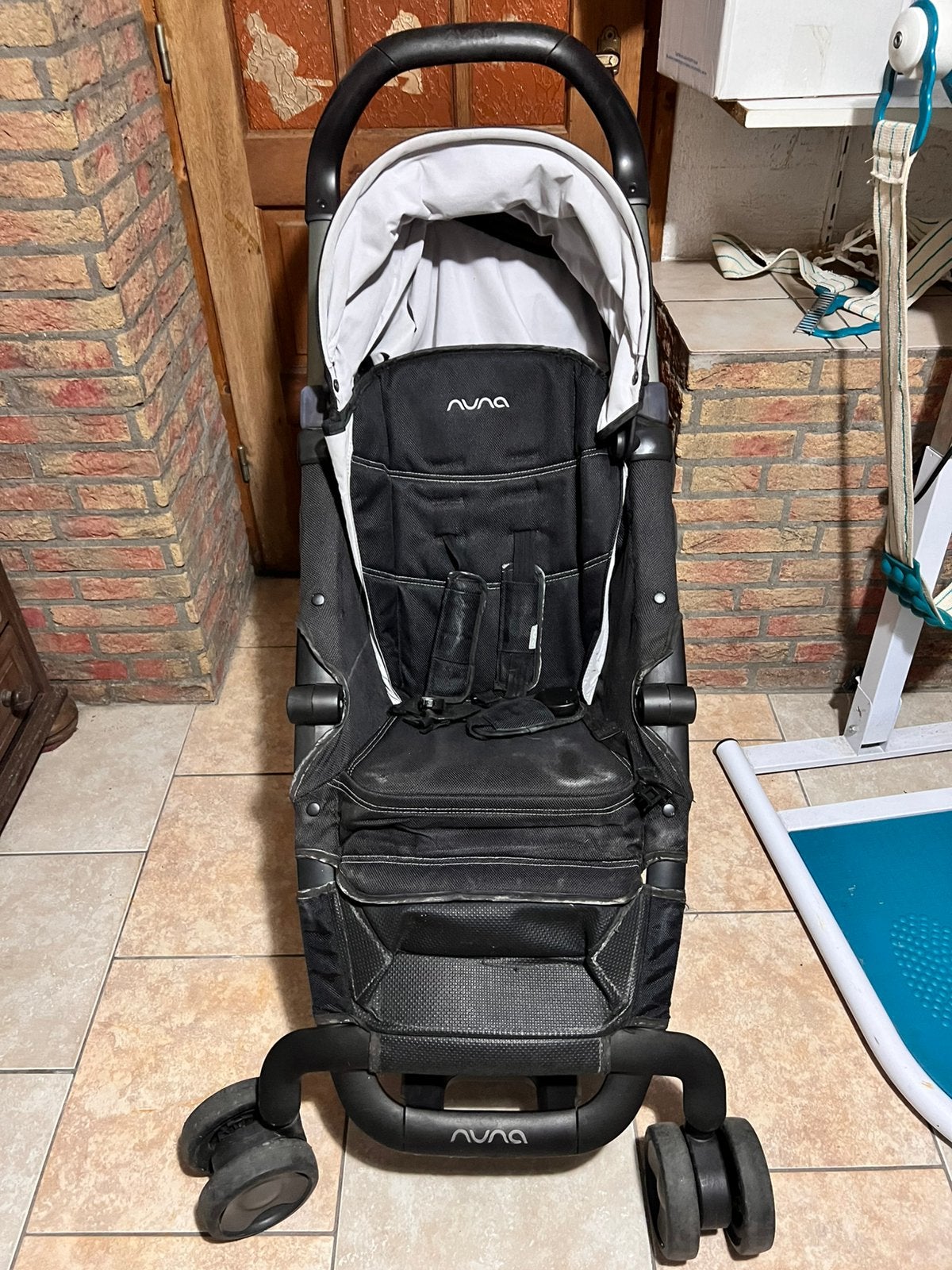 Kinderwagen nuna, Ophalen, Gebruikt, Overige merken, Verstelbare rugleuning