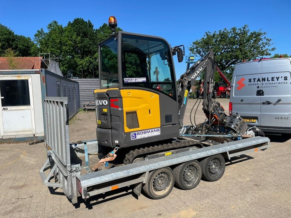 Volvo EC18E minigraver BJ 2023 sloop / sorteer functie, Zakelijke goederen, Machines en Bouw | Kranen en Graafmachines, Volvo Cons