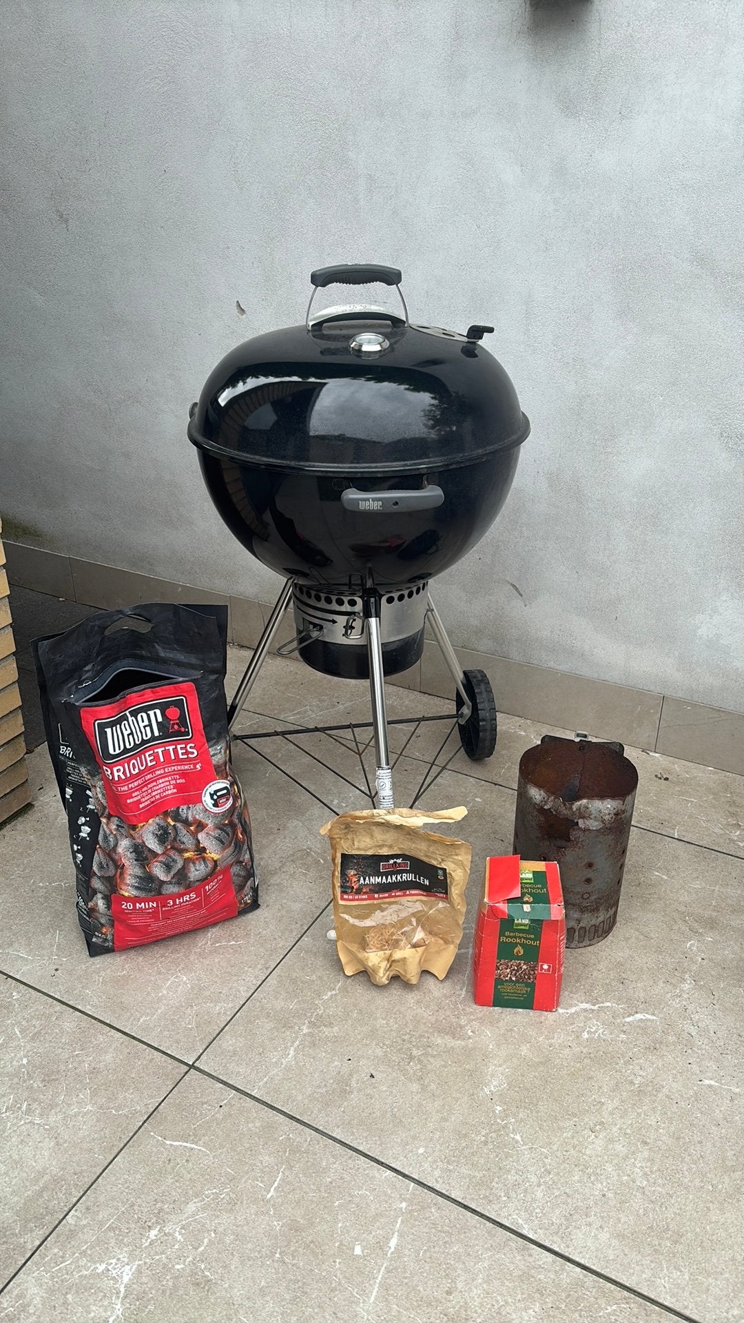 Weber - 57 - Premium kettle, Ophalen, Gebruikt