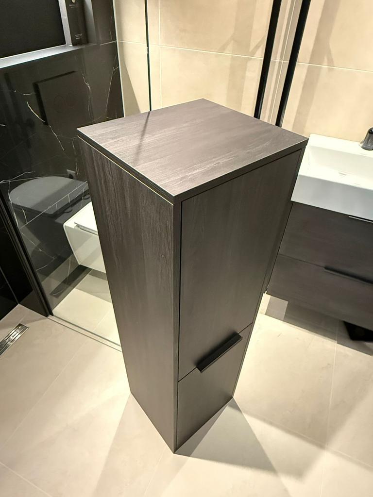 Kolomkast badkamer, Ophalen, (Half)hoge kast, Minder dan 50 cm, Zo goed als nieuw